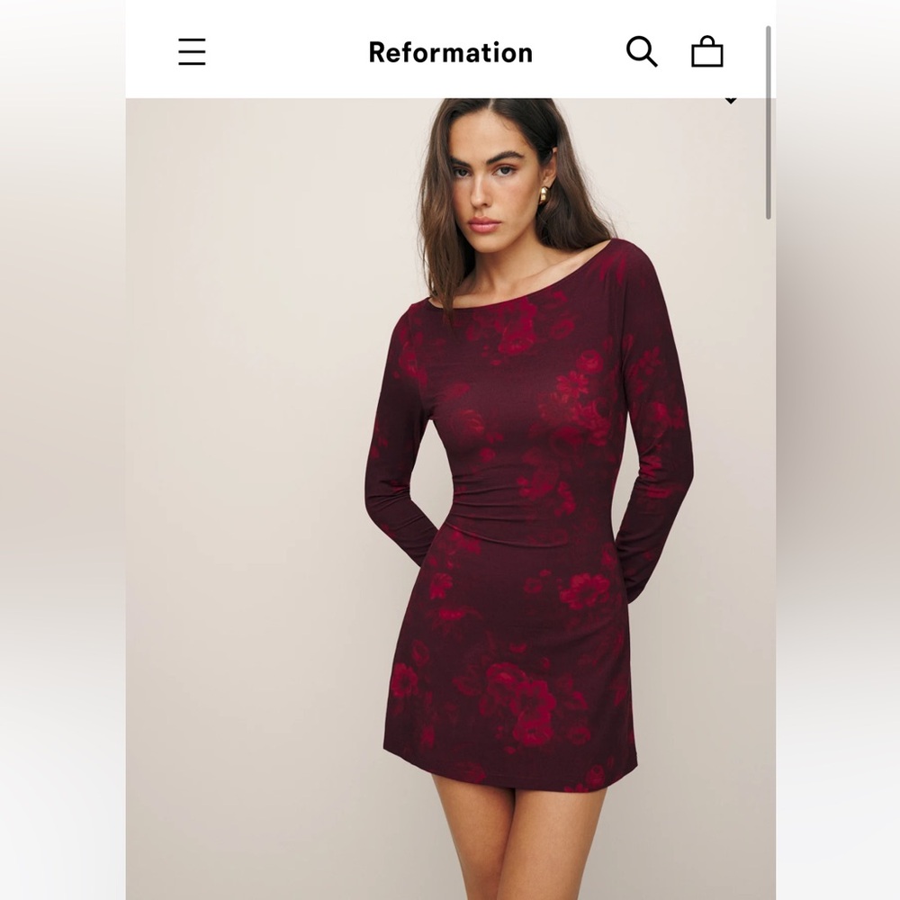 Reformation Jaelynn Knit Dress